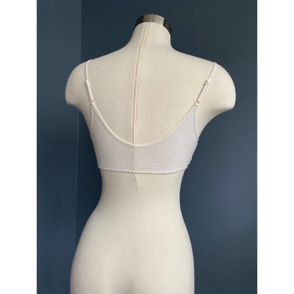 vintage 90s sheer unlined lace bralette - Picture 3 of 8